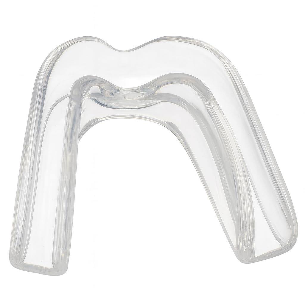 Alt View 3. Amber Sporting Goods - Breathable Boil & Bite MMA Mouth Guard for Boxing & Wrestling, Super Tough Combat Mouthpiece – Clear (Pack of 100) - Clear.