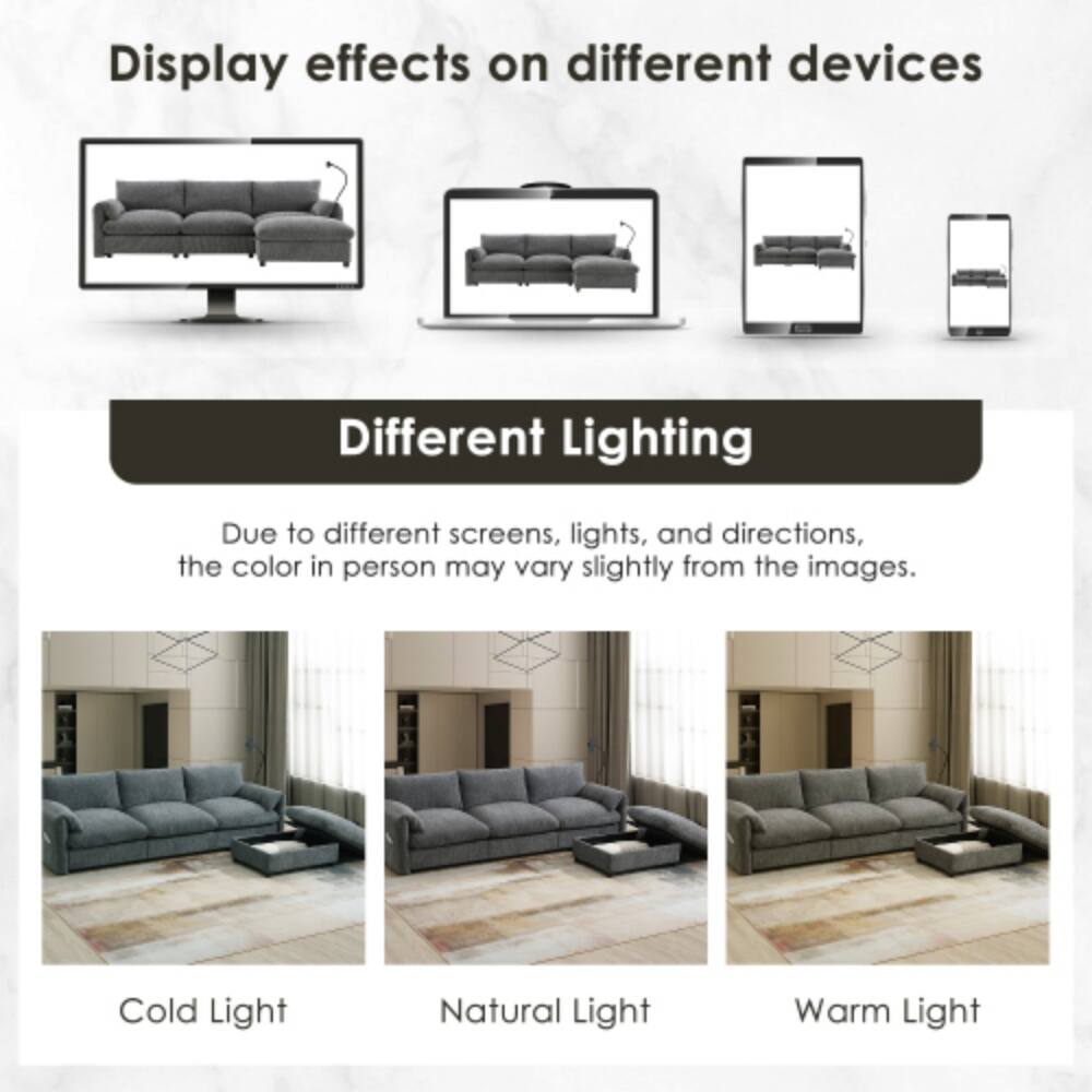 Display effects on different devices

Different Lighting

Due to different screens, lights, and directions, the color in person may vary slightly from the images.

Cold Light
Natural Light
Warm Light
