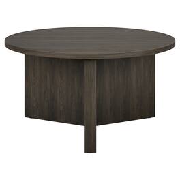 Hudson&Canal - Anders 32" Wide Round Coffee Table - Brown