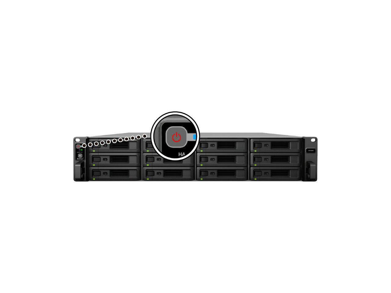 Alt View 3. Synology - Synology UC3200 12 x 3.5"/2.5" SAS SSD/HDD (drives not included) 3.5" Drive Bays 1 x expansion port RAID Sub-System - Unknown.