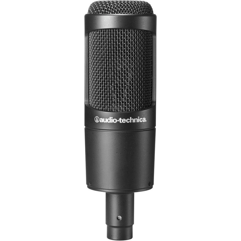 Alt View 1. Audio-Technica - Audio-Technica AT2035 Cardioid Condenser Microphone, 10 Ft XLR Cable, Bundle.