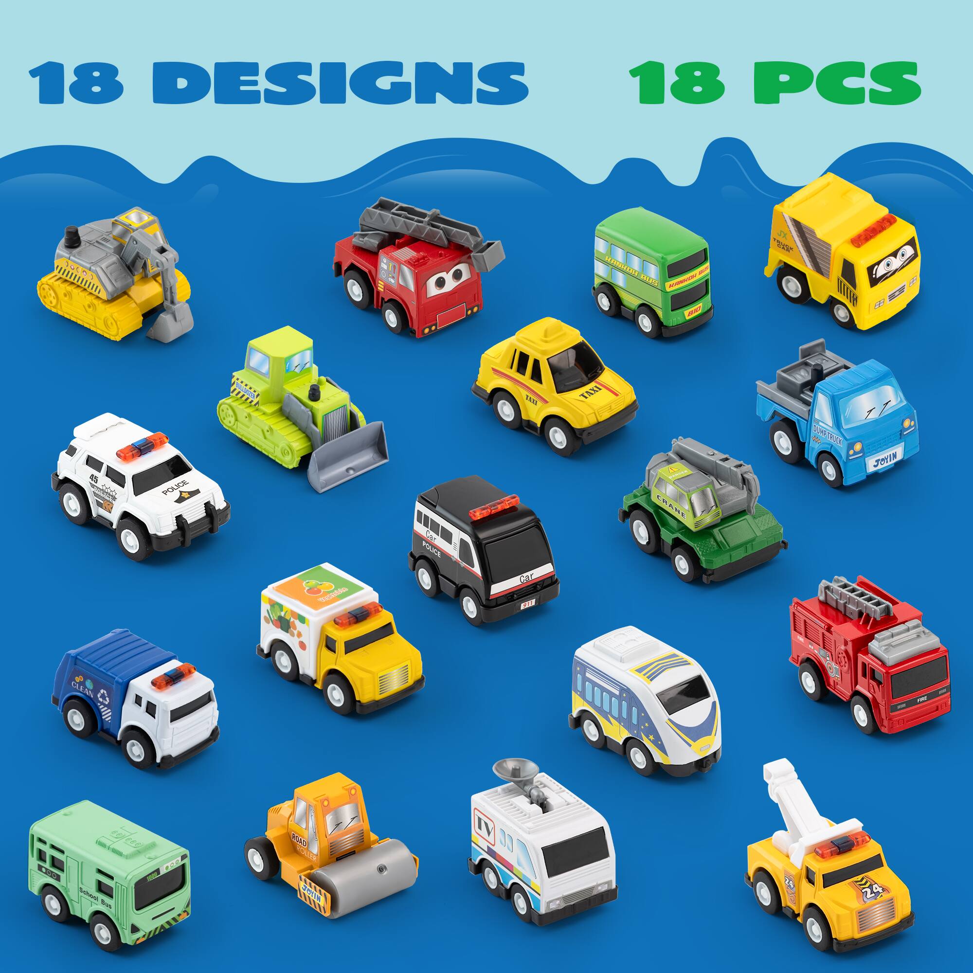 18 DESIGNS 18 PCS