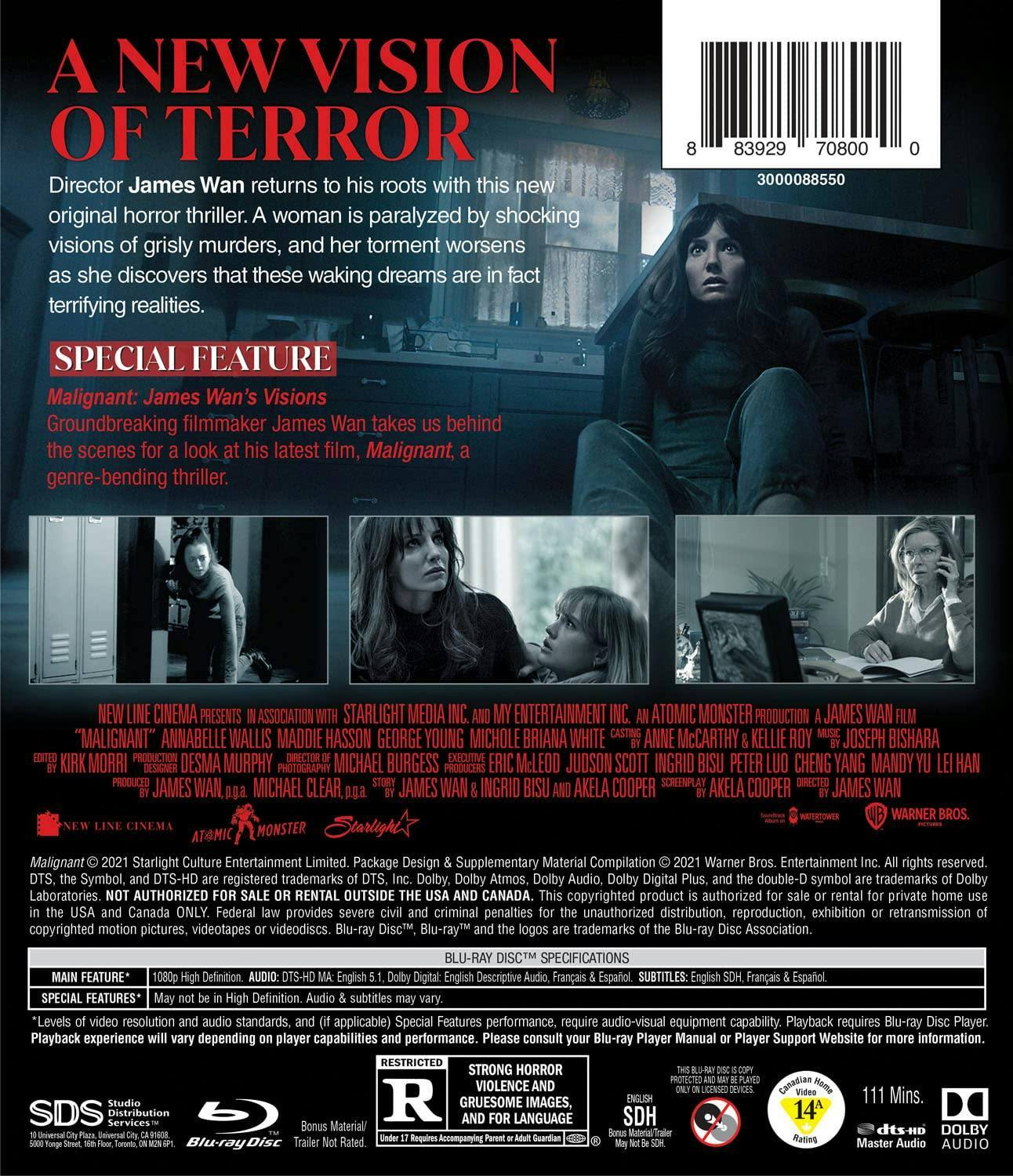 Back. Malignant [Blu-ray].