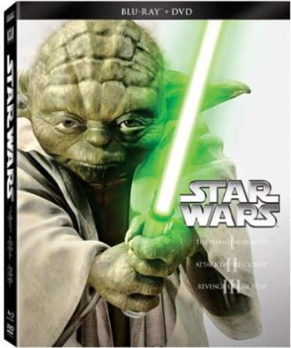 Front. Star Wars Trilogy: Episodes I - III   - BLU-RAY.