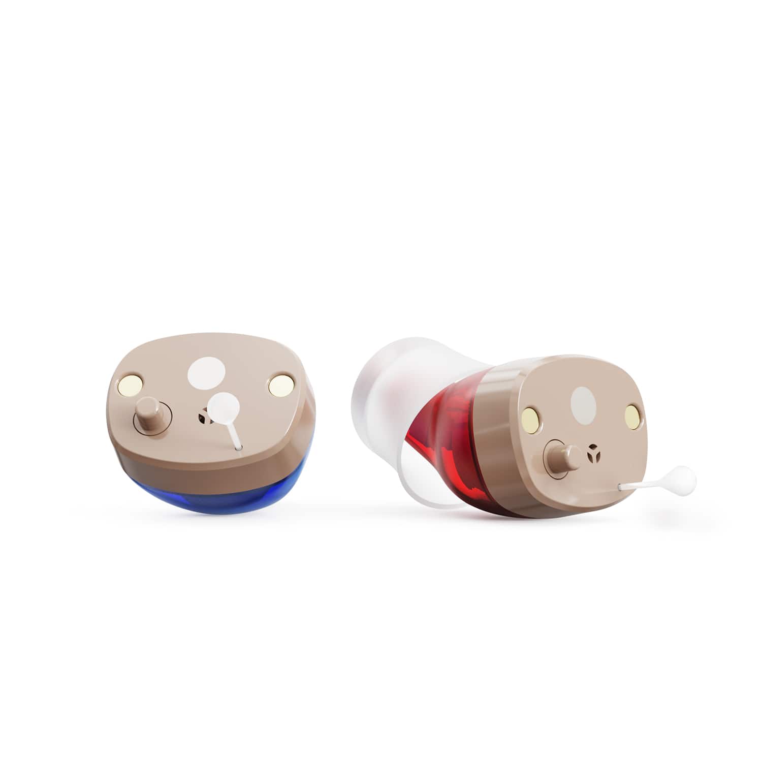Angle. Go Hearing - Go Prime OTC Hearing Aids - Beige.