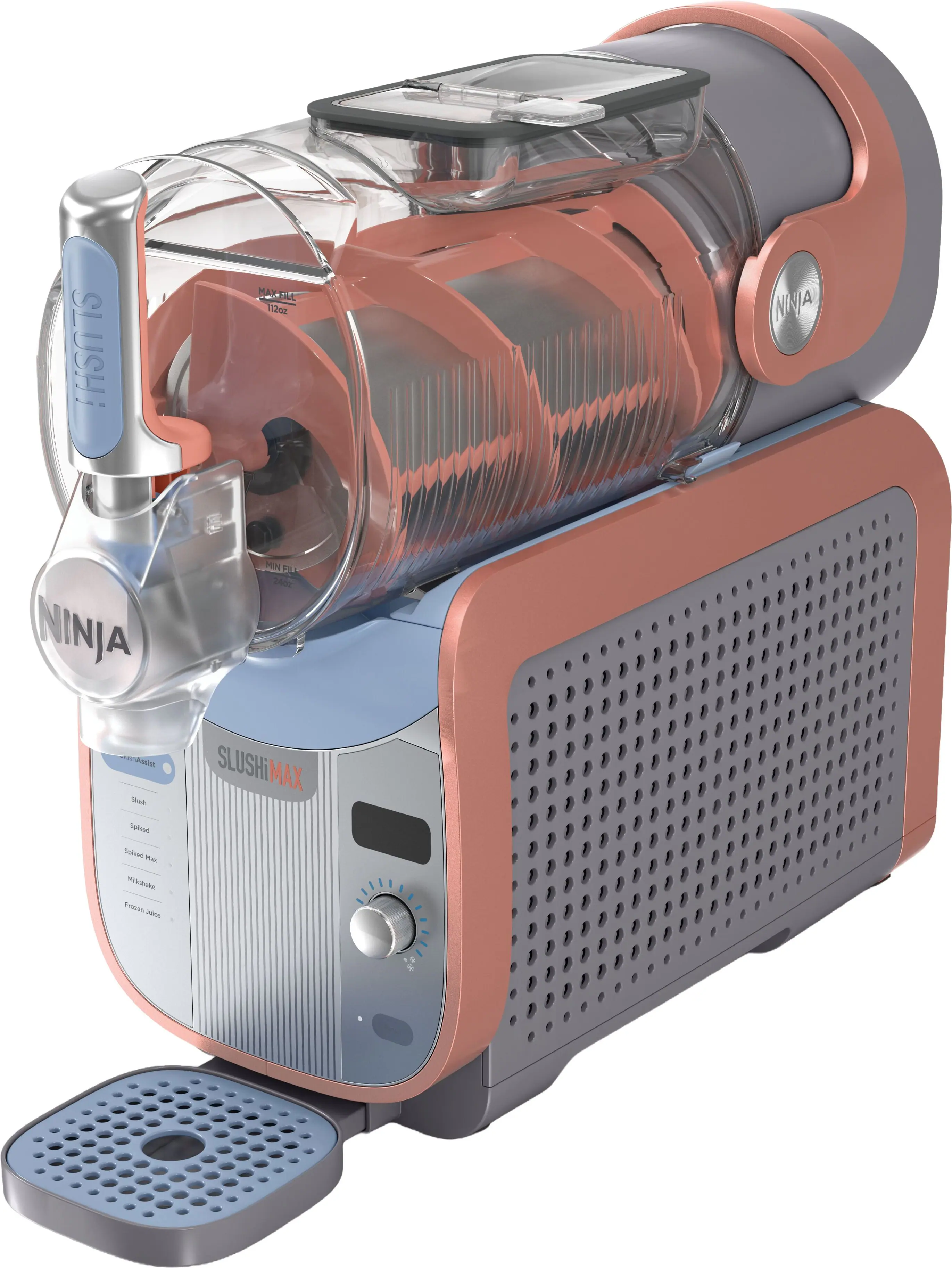 Ninja - SLUSHi Max Smart Frozen Drink Maker 150 oz - Blue & Peach