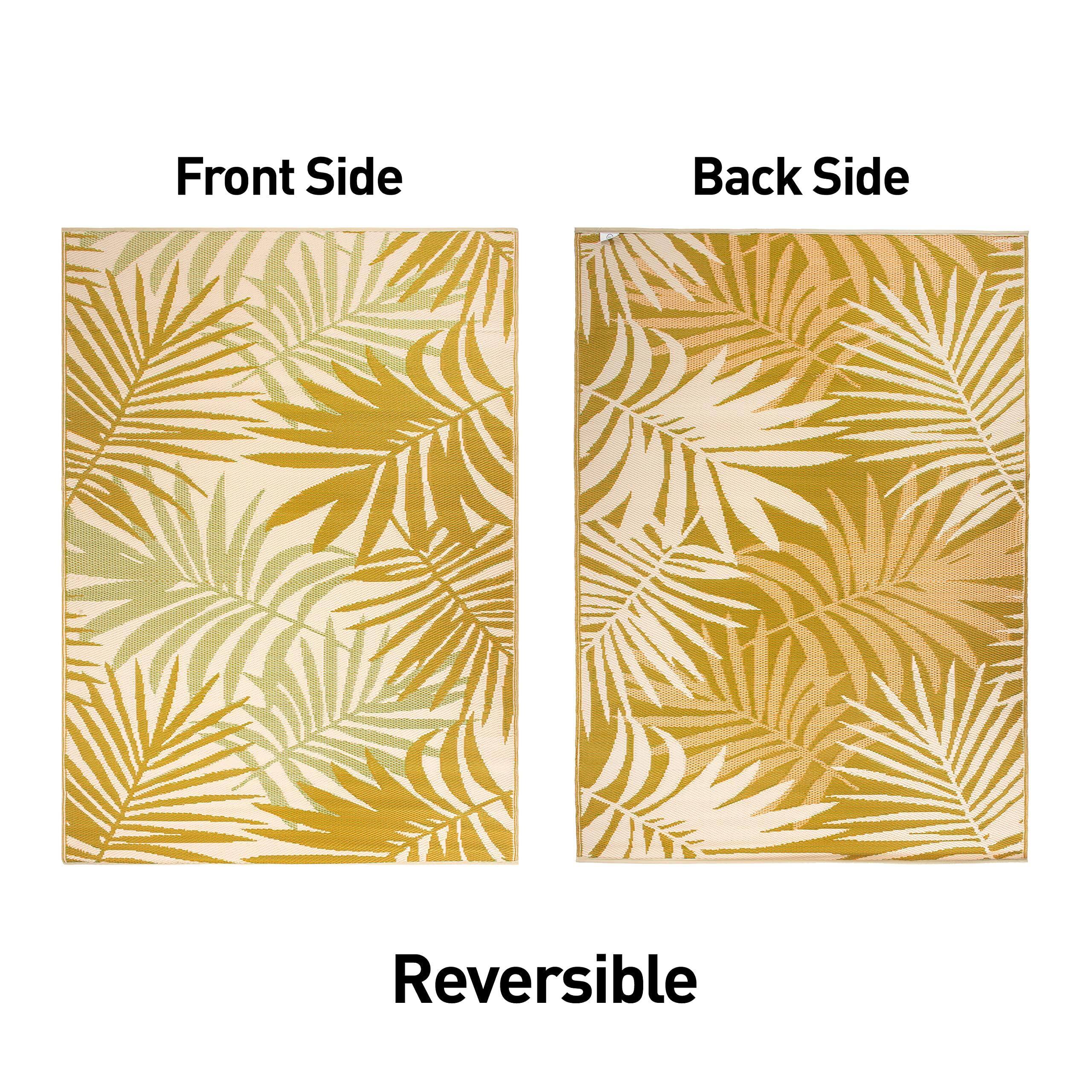 Earthley Blooms Kahului Floral Reversible Crease free Waterproof ...
