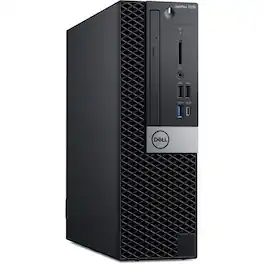 Dell - Refurbished Excellent - Optiplex 7070 SFF 8GB 256GB SSD Core™ i5-9500 3.0GHz WIN11P, - Black