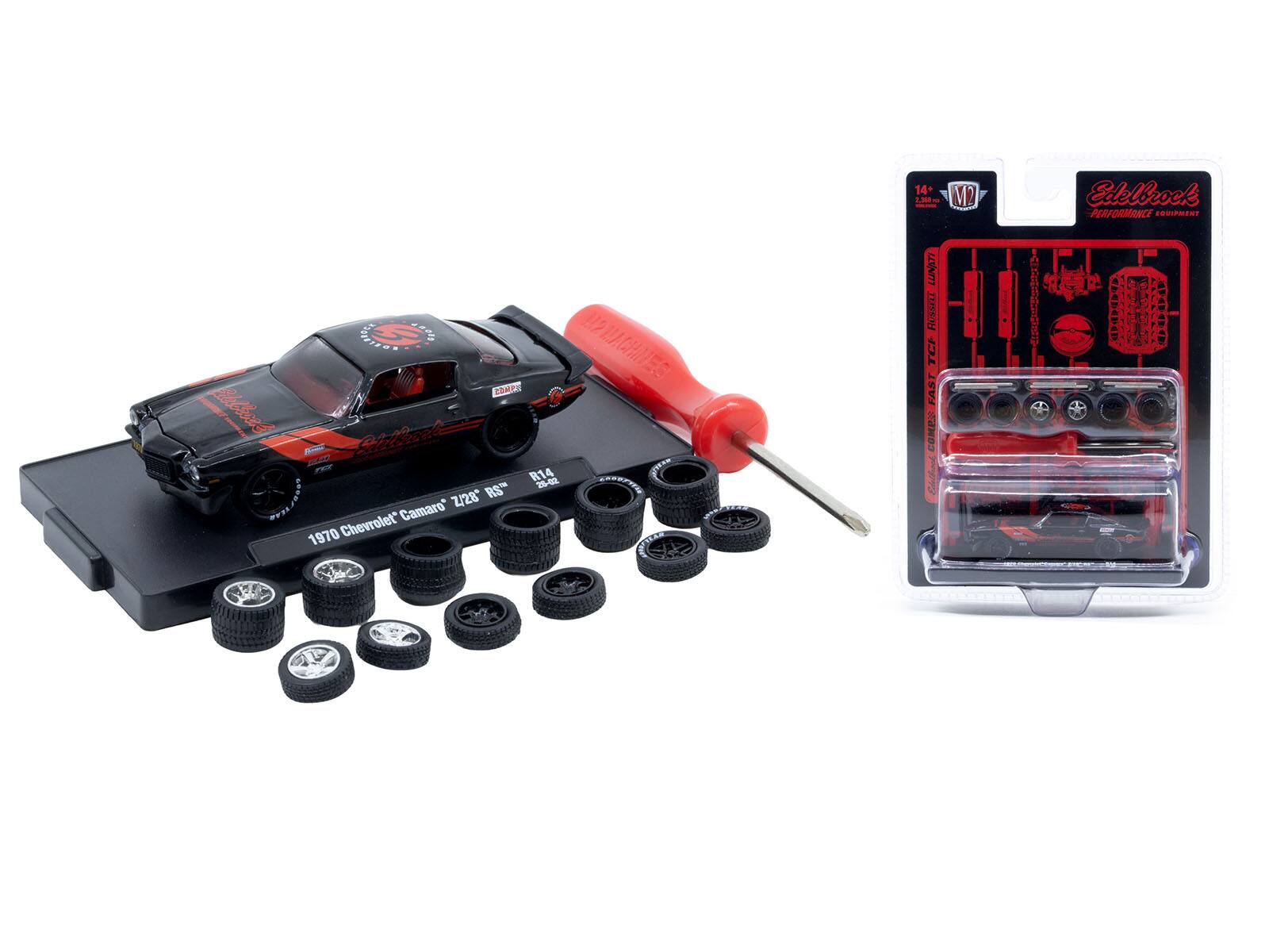 14+ 1m - MZ Edelbrock PERFORMANCE EQUIPMENT P120 S 1 MPACHIES ZDME Bl0se Ca 9 R14 35-02 CETN e 2/28" RS" Fas Camaro 1970 Chevrolet I ROSSaT TCP FAST COMP