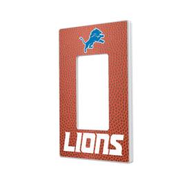 Keyscaper - Detroit Lions Football Design Single Rocker Light Switch Plate - Multicolor