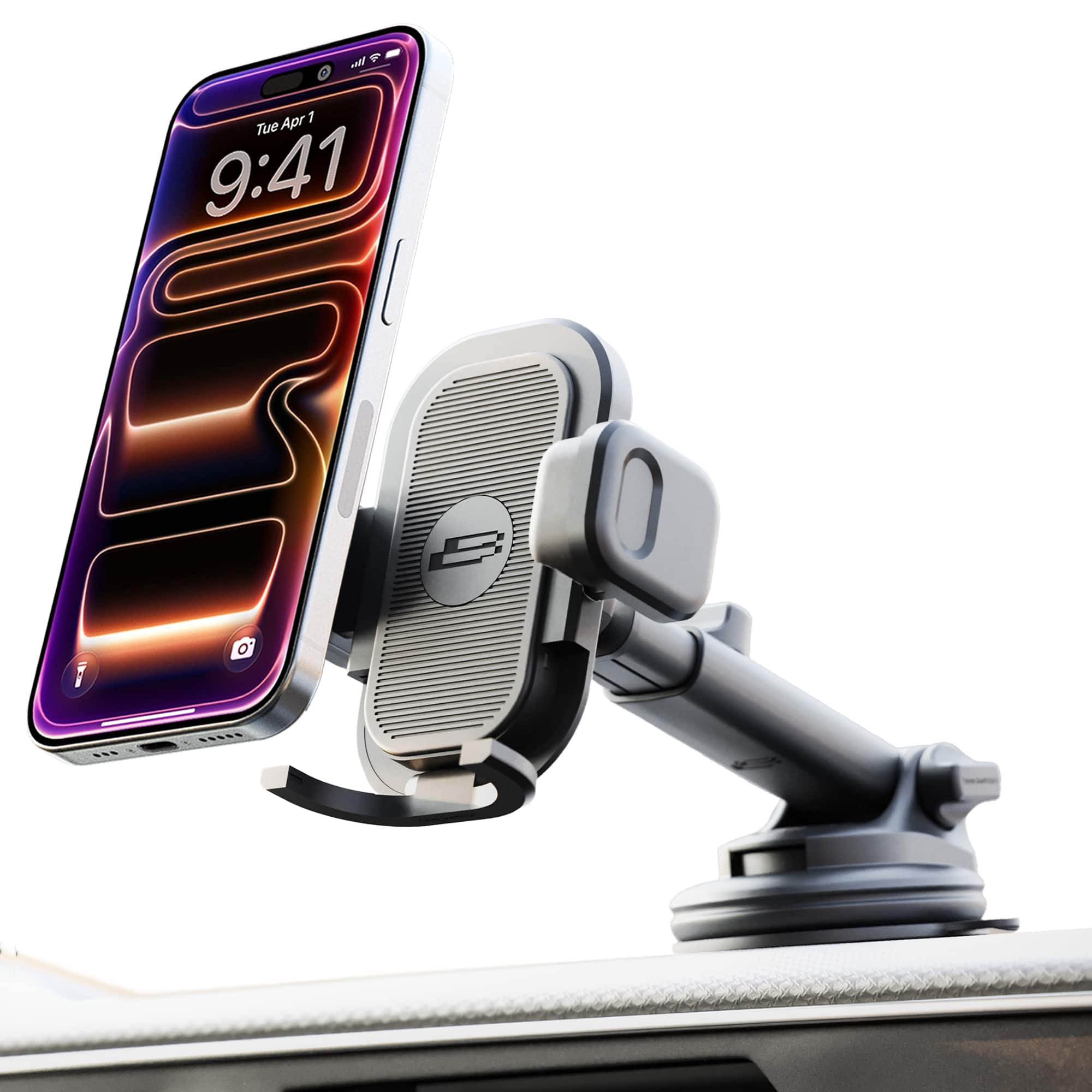 Bracketron - TripGrip PRO Window, Dash & Vent Mount - Black