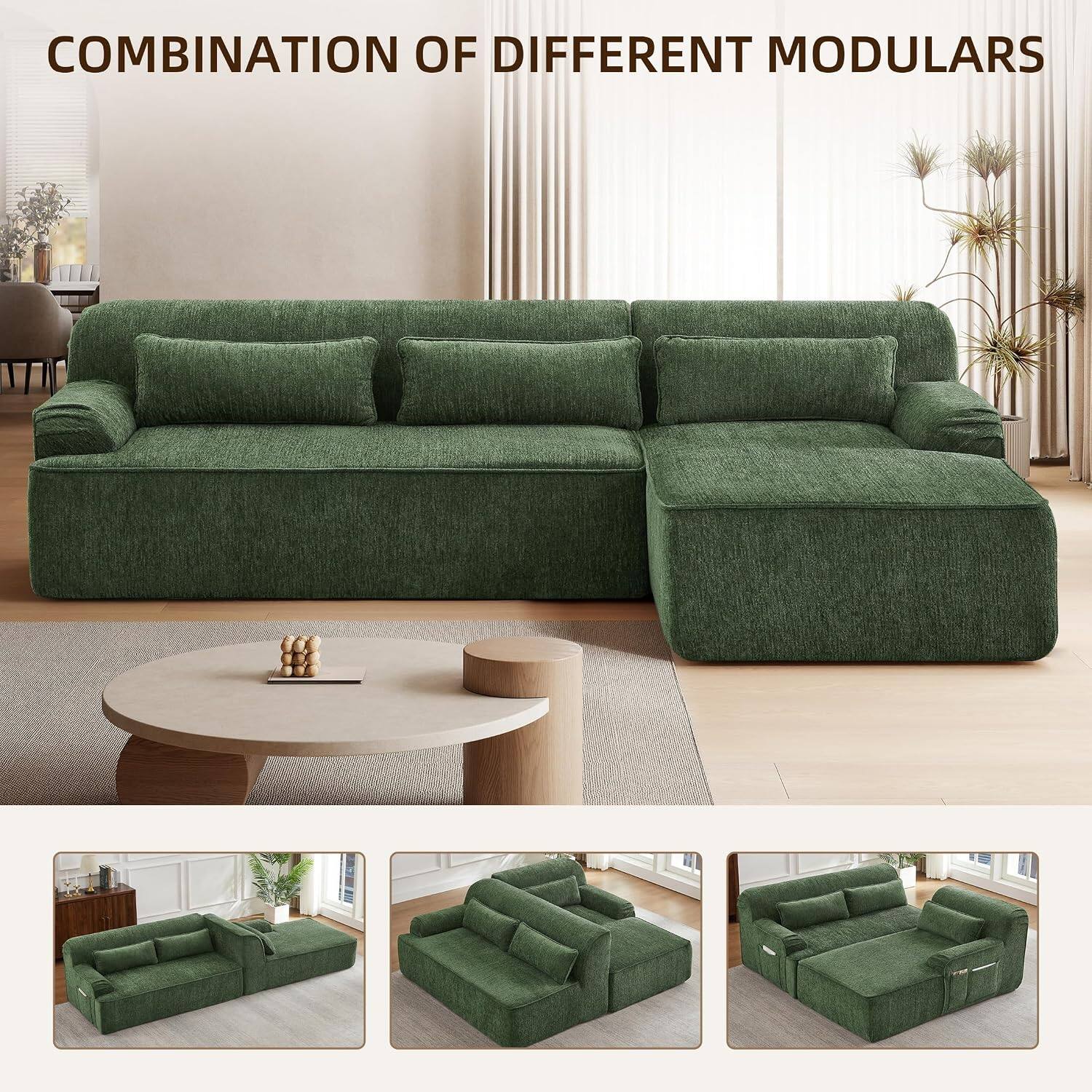 COMBINATION OF DIFFERENT MODULARS