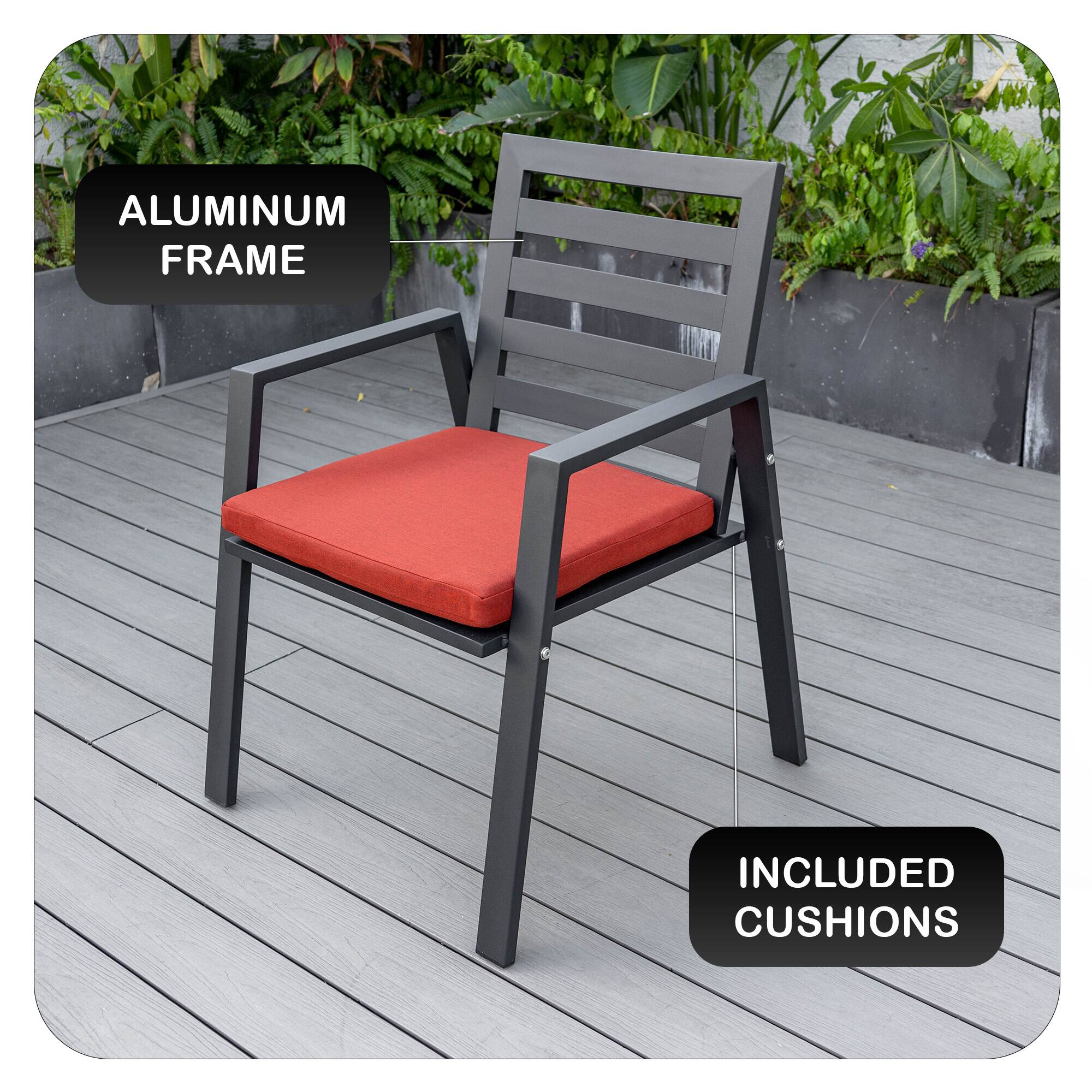 ALUMINUM FRAME  
INCLUDED CUSHIONS