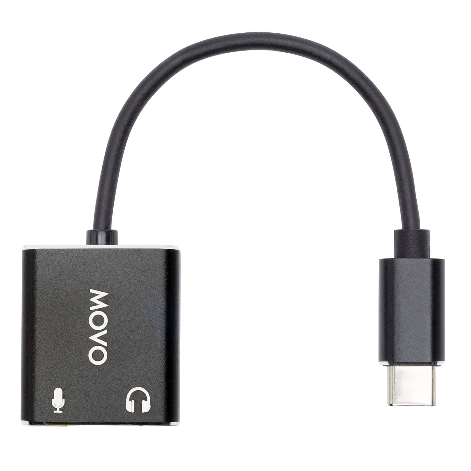 MOVO - USBC-AC2 TRS Mic. to USB-C Stereo Audio Sound Card