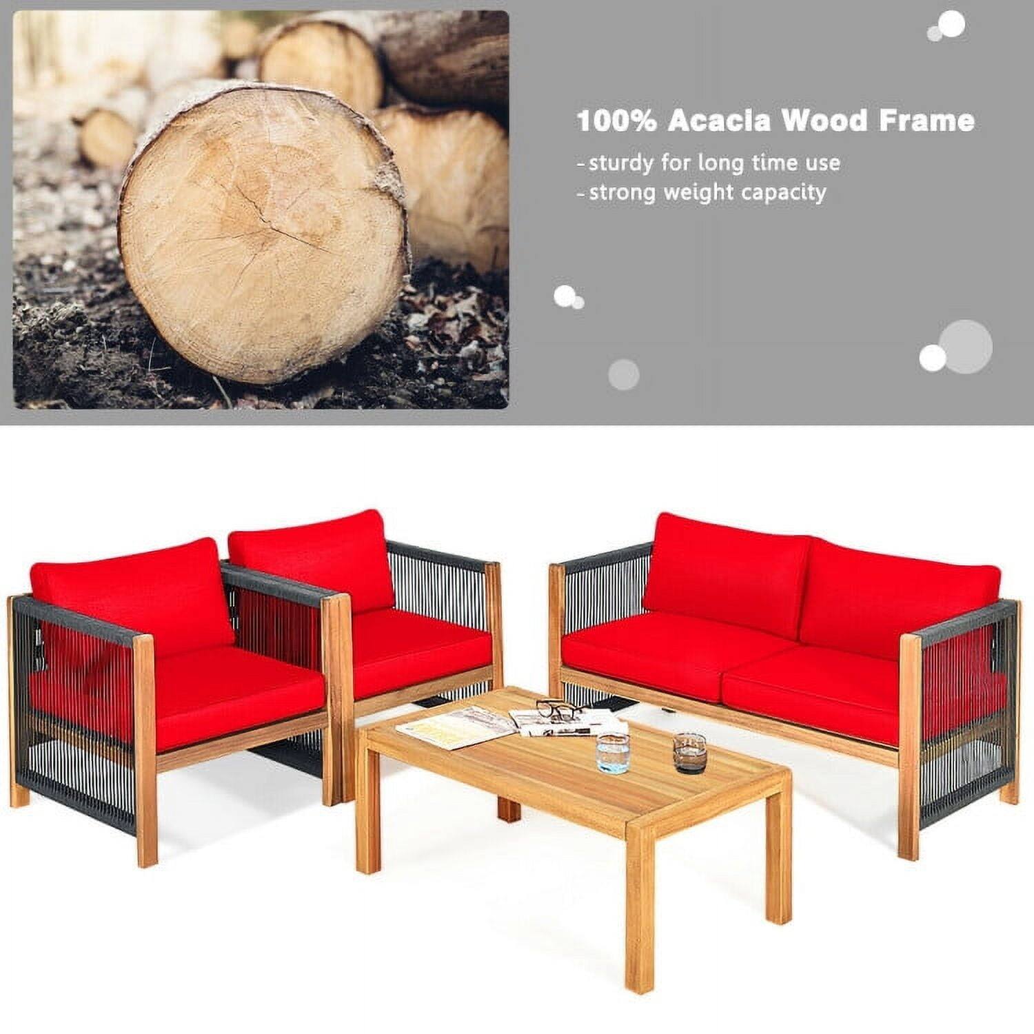 100% Acacia Wood Frame  
- sturdy for long time use  
- strong weight capacity