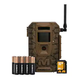 Bundle - Muddy - Outdoors Mitigator 3.0 Combo Cellular Trail Camera with Accessories