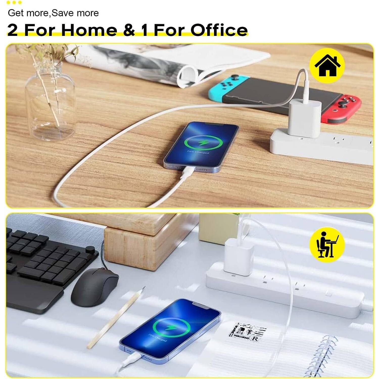 Get more, Save more

2 For Home & 1 For Office