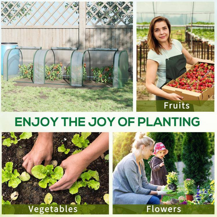 Fruits  
ENJOY THE JOY OF PLANTING  
Vegetables  
Flowers