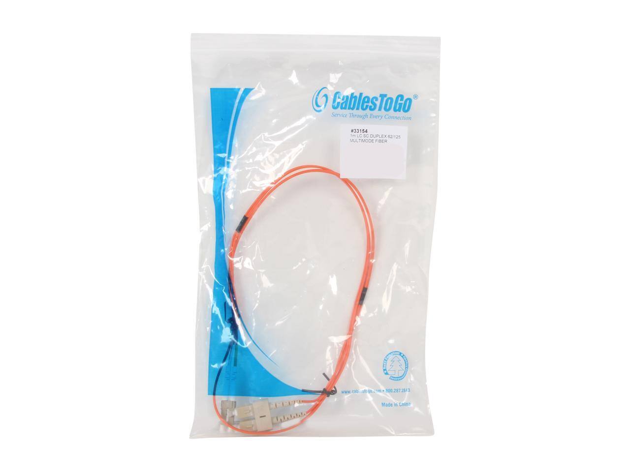 CablesToGo Service Through Every Connection  
#33154  
1m LC SC DUPLEX 62/125 MULTIMODE FIBER  
www.cables-to-go.com  
e0 200.287  
28/3  
Made in China