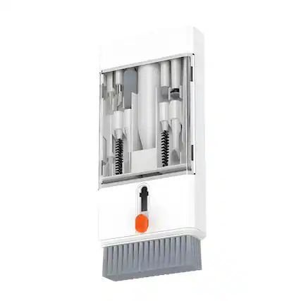 Front. Kitcheniva - 22 in 1 Cleaning Kit Keyboard Cleaner - White.