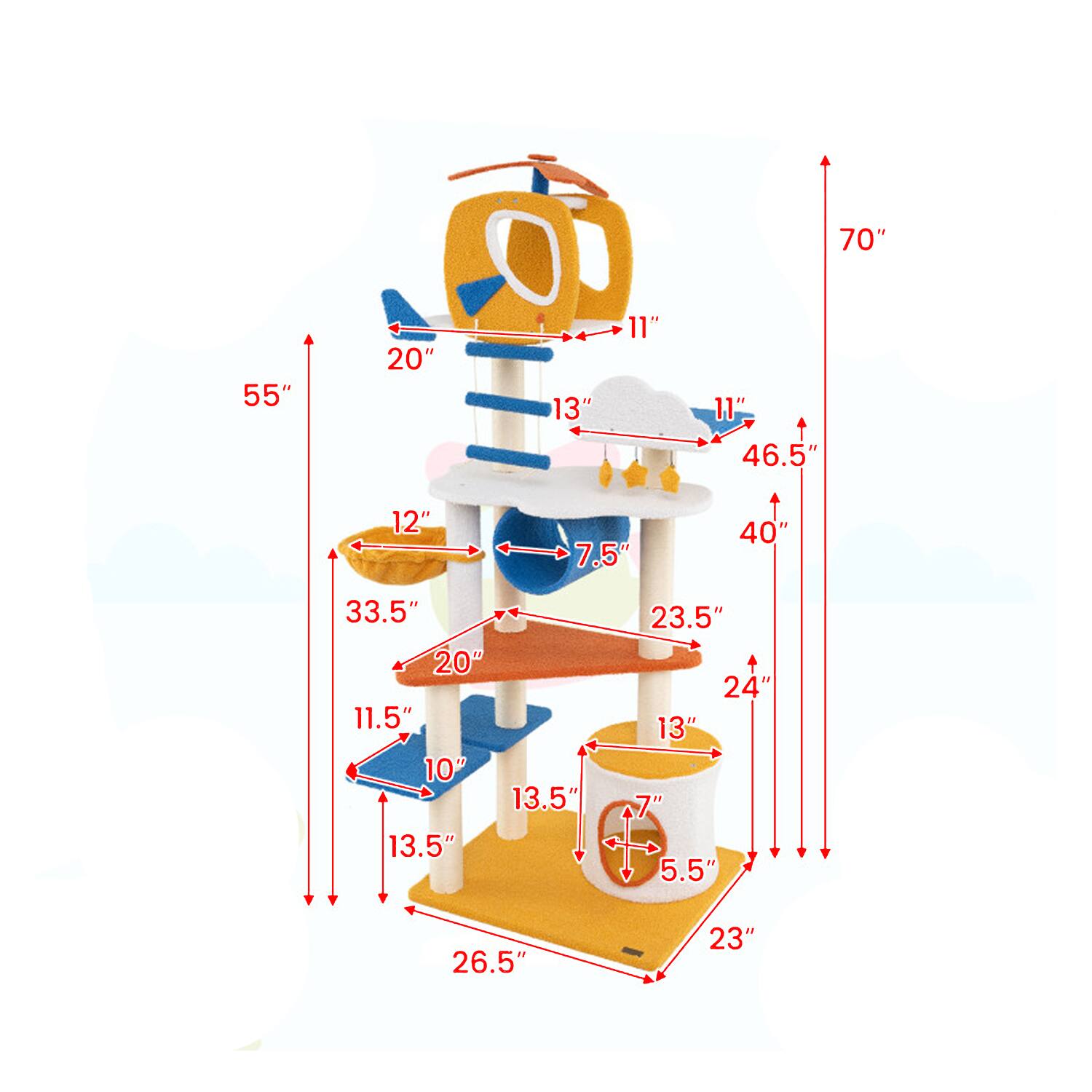 70"  
55"  
20"  
13"  
11"  
11"  
46.5"  
12"  
7.5"  
40"  
33.5"  
200  
11.5"  
10"  
13.5"  
13.5"  
23.5"  
24"  
13"  
7"  
5.5"  
26.5"  
23"