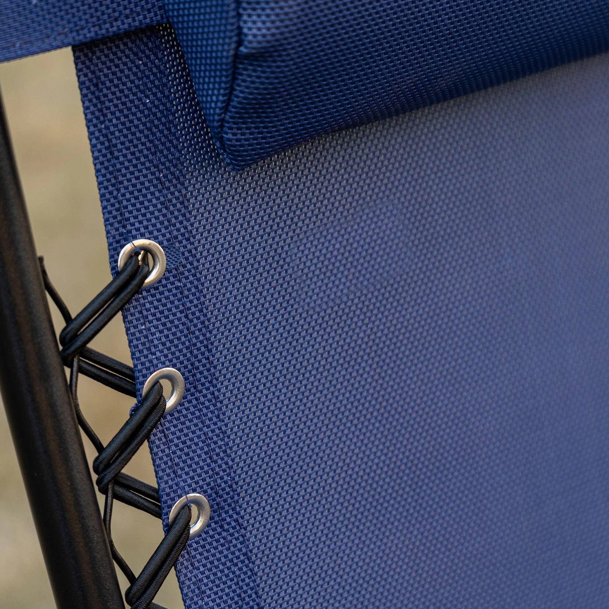 Left. Resenkos - Resenkos Zero Gravity Chair Set with Side Table, Reclining Lounge Chair for Pool, Beach, Yard, Blue - Blue.