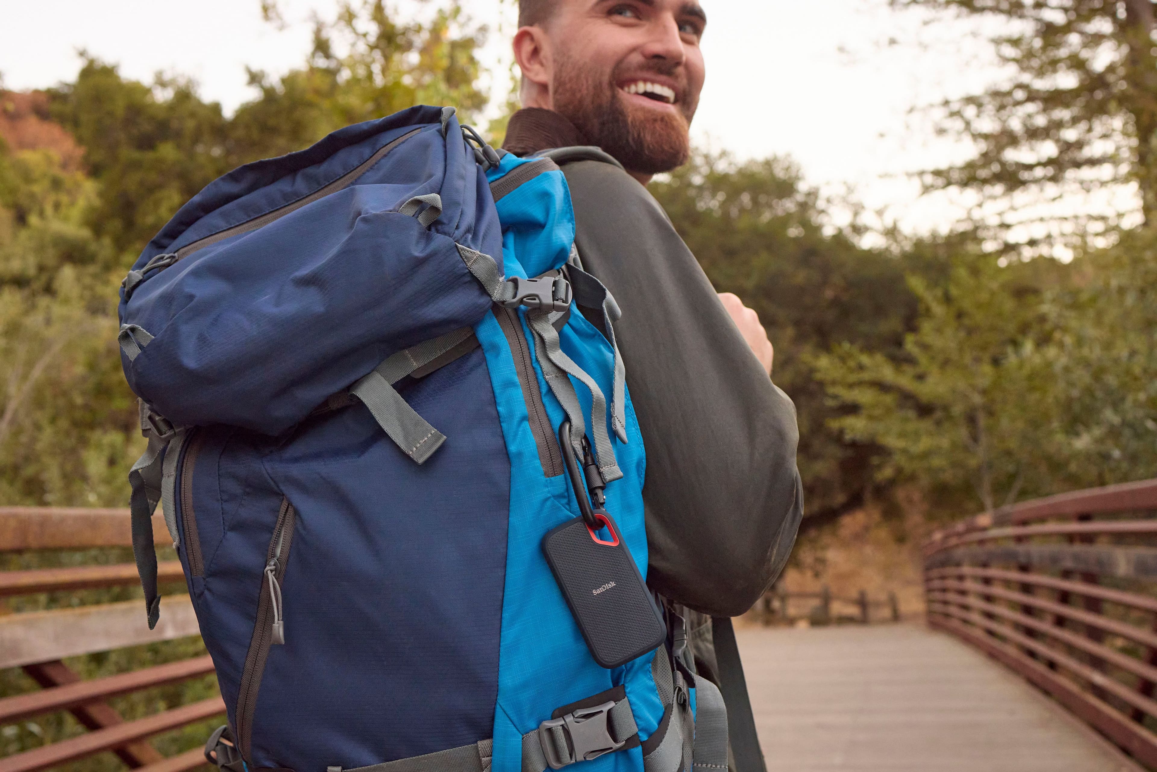 Alt View 15. SanDisk - Extreme Portable 8TB External USB-C NVMe SSD - Black.