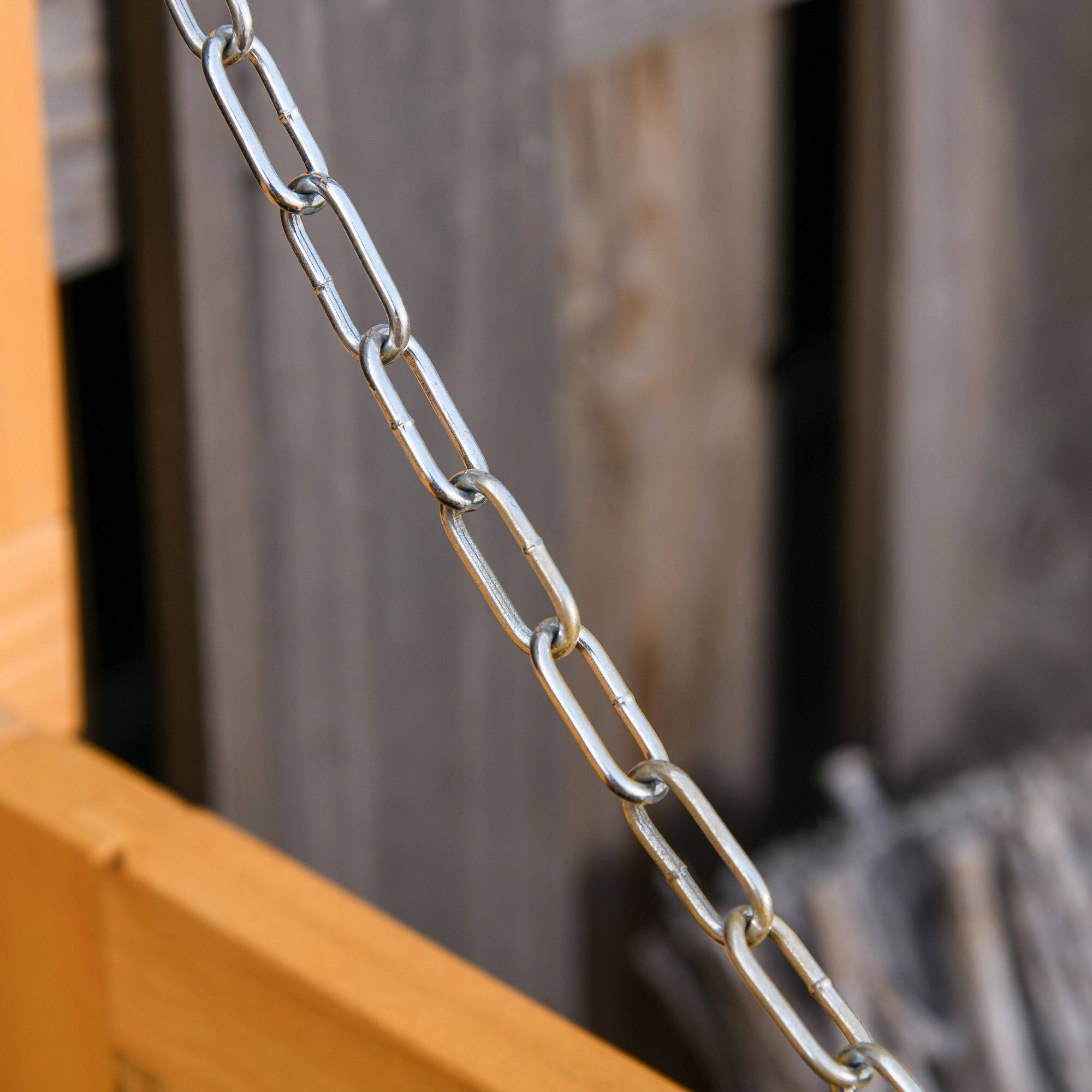 Alt View 8. Outsunny - 75 Gallon Wooden Deck Box, Outdoor Storage Container with Aerating Gap & Weather-Fighting Finish.