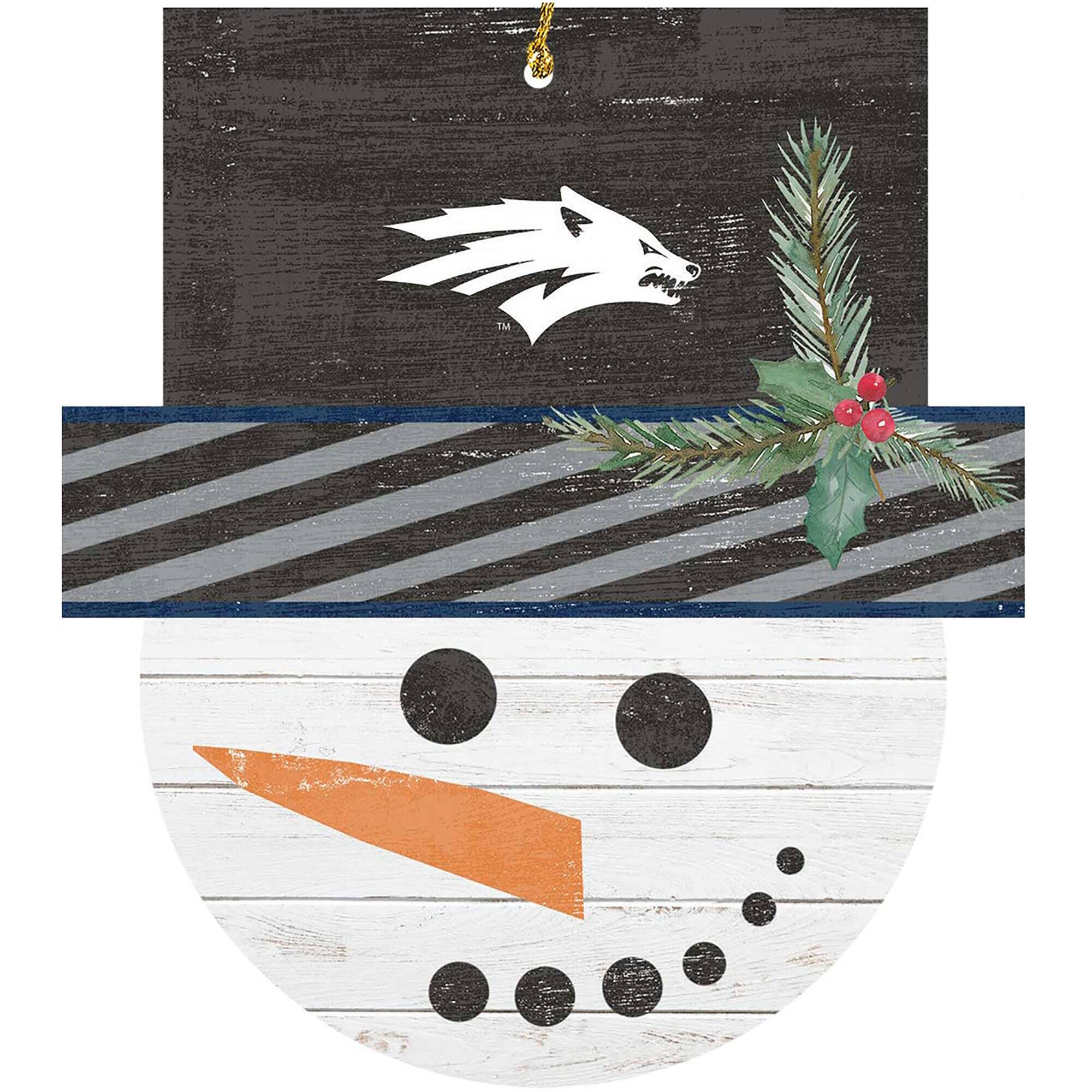 Alt View 3. Jardine - Nevada Wolf Pack Ornament Bundle - White.