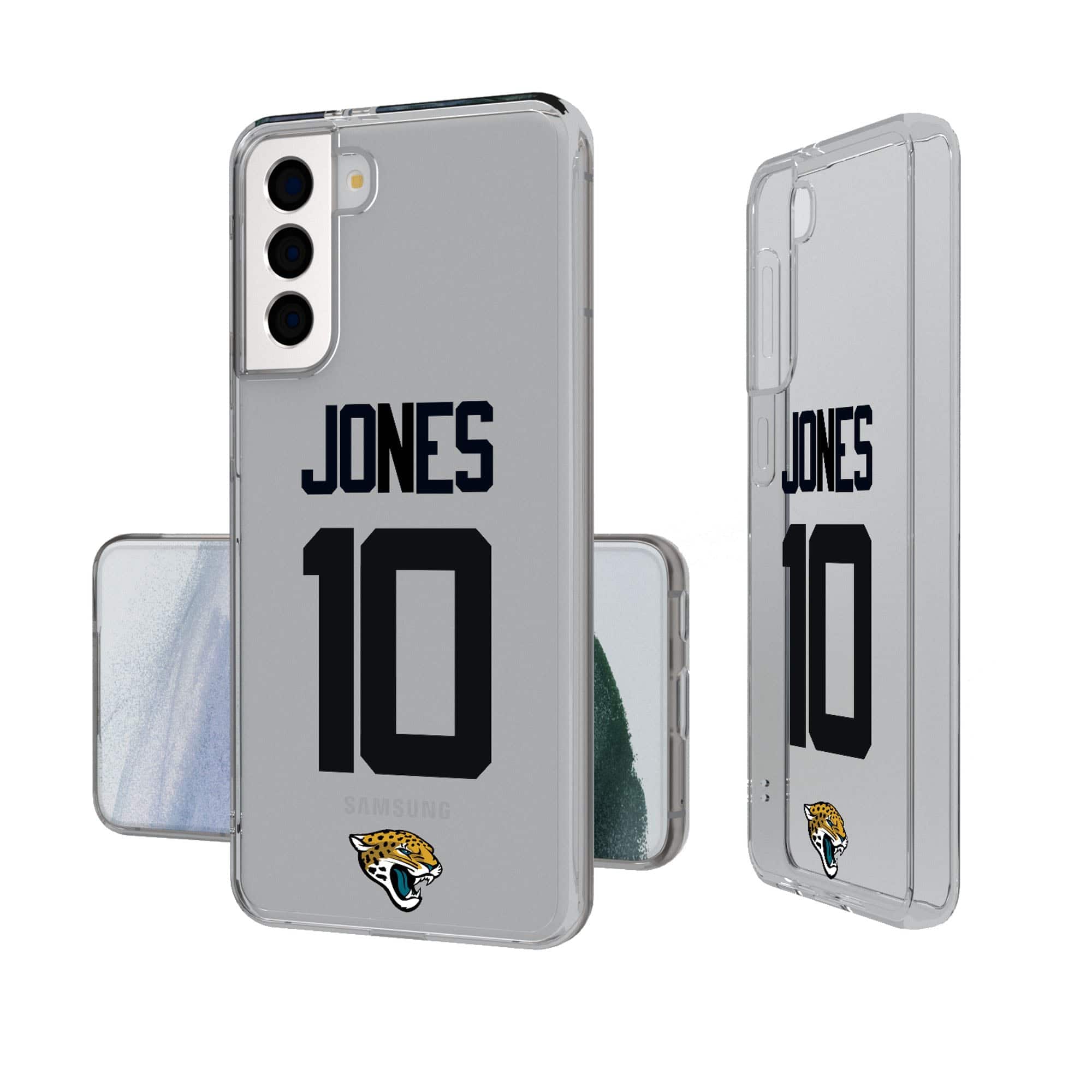 Keyscaper - NFL - Jacksonville Jaguars - Mac Jones Galaxy Clear Case - S25 Ultra - Multicolor
