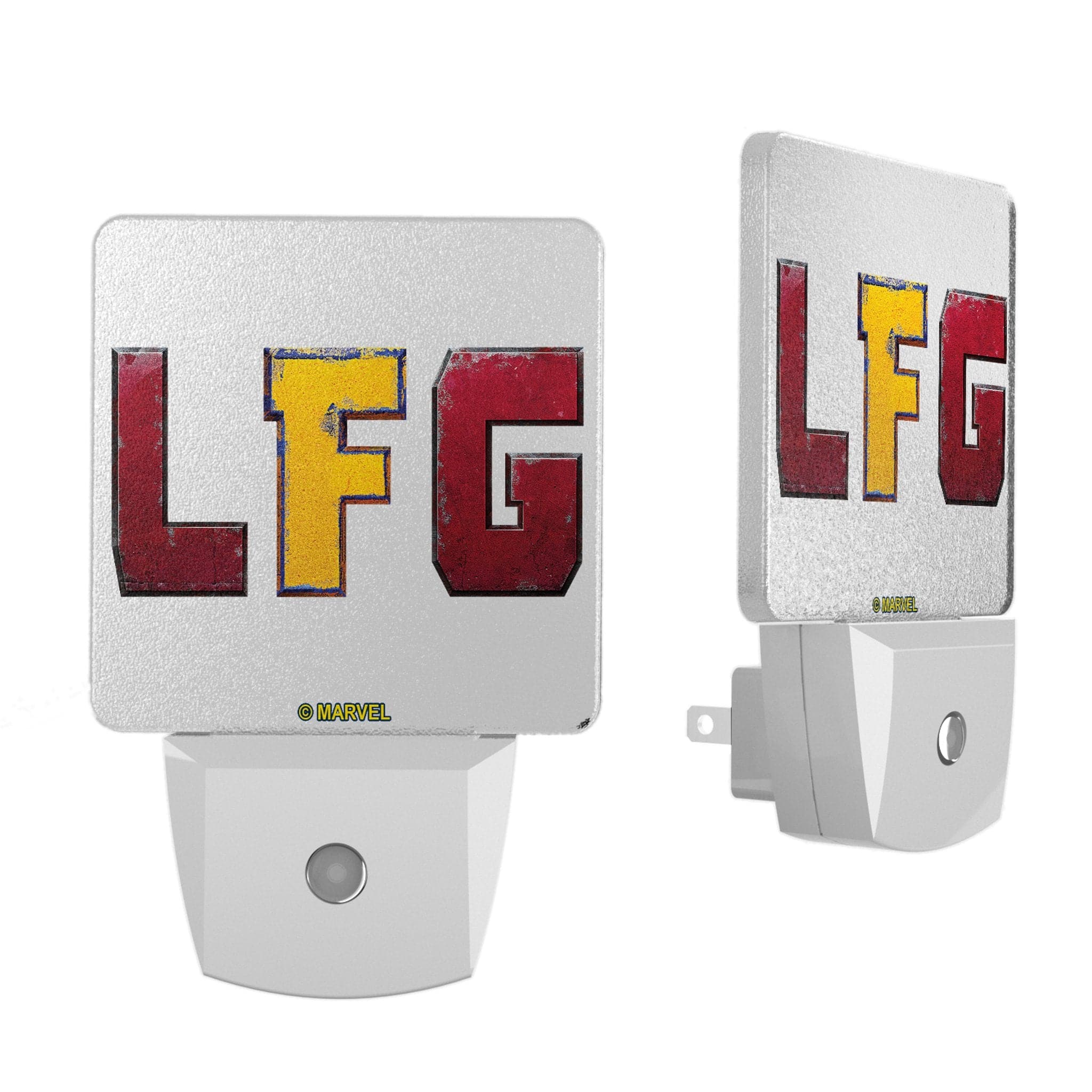 Keyscaper - Marvel Badge Night Light 2-Pack - Deadpool Wolverine 1