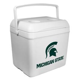 Indigo Falls - Michigan State Spartans 24-Can Tailgate Cooler - White