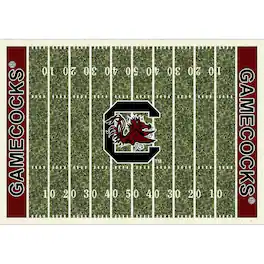 Imperial - South Carolina Gamecocks 5'4'' x 7'8'' Home Field Rug - Black