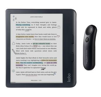 Kobo Libra Colour eReader with Remote Bundle 2024 Black - Best Buy Kobo Libra Colour eReader with Remote Bundle 2024 Black - Best Buy