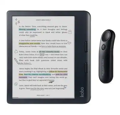 Kobo Libra Colour eReader with Remote Bundle 2024 Black - Best Buy Kobo Libra Colour eReader with Remote Bundle 2024 Black - Best Buy