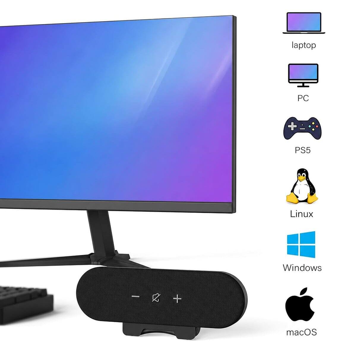 laptop PC + PS5 Linux Windows - + macOS