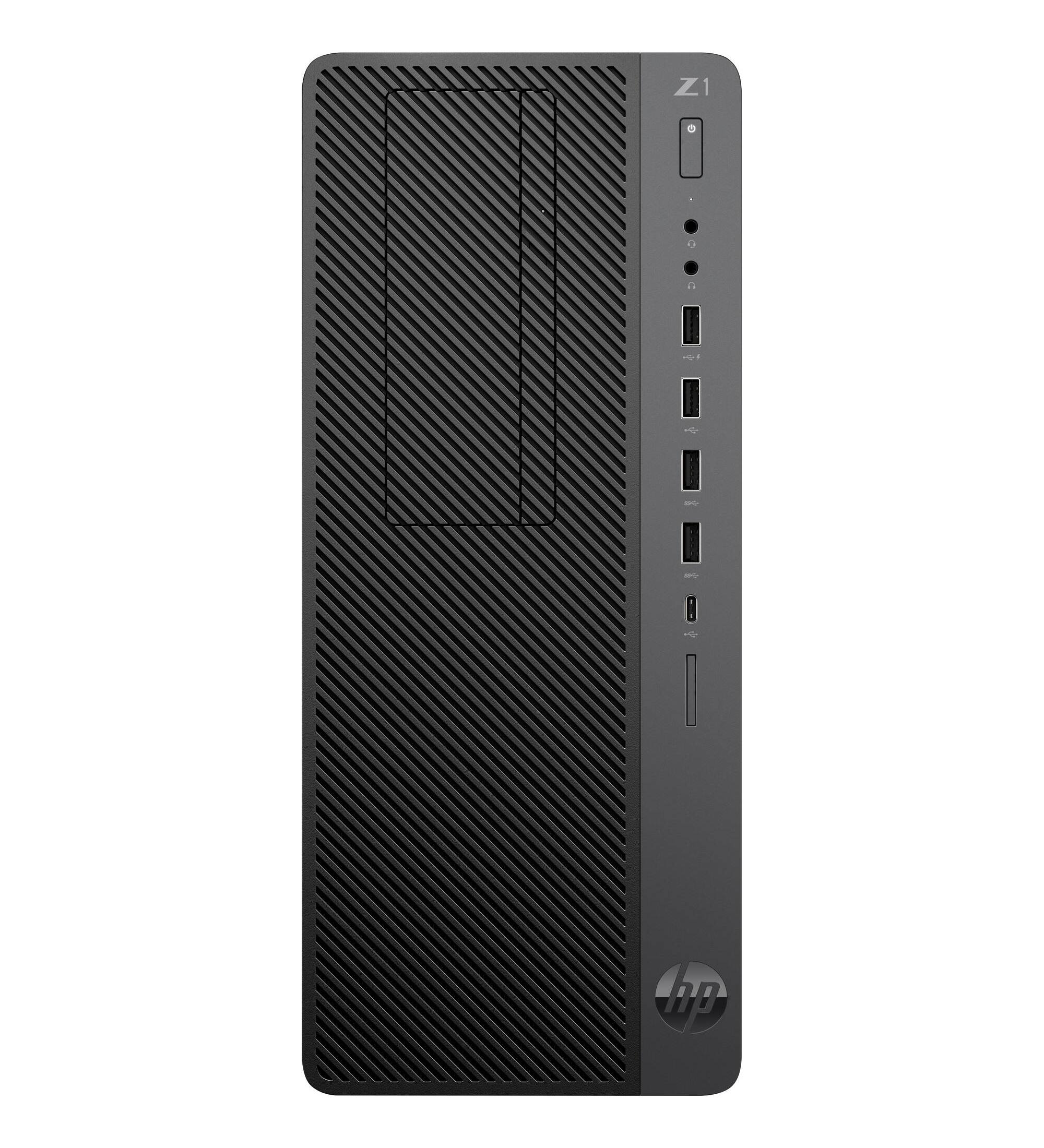 HP - Refurbished Excellent - Z1 G5 Tower, Core i7-8700 3.2GHz, 32GB, 512GB NVMe SSD, Windows 11 Pro (Refurbished) - Black