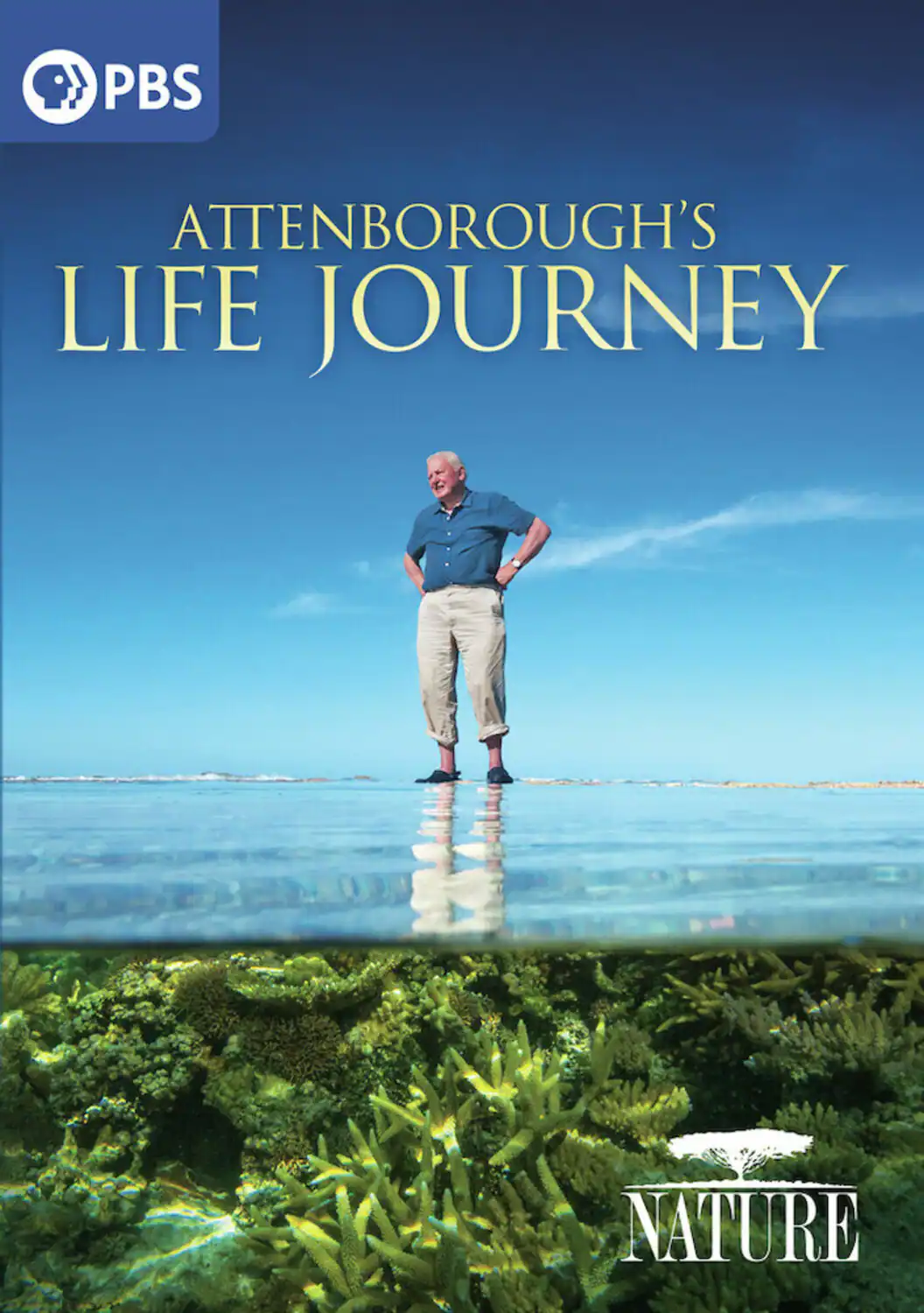 Front. NATURE: Attenborough's Life Journey   - DVD.