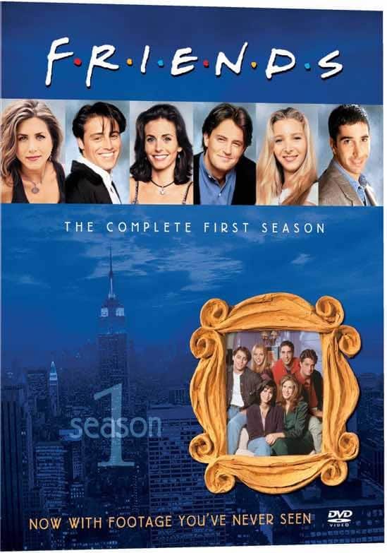 Front. Friends: The Complete First Season (DVD 25th Anniversary Edition) [DVD].