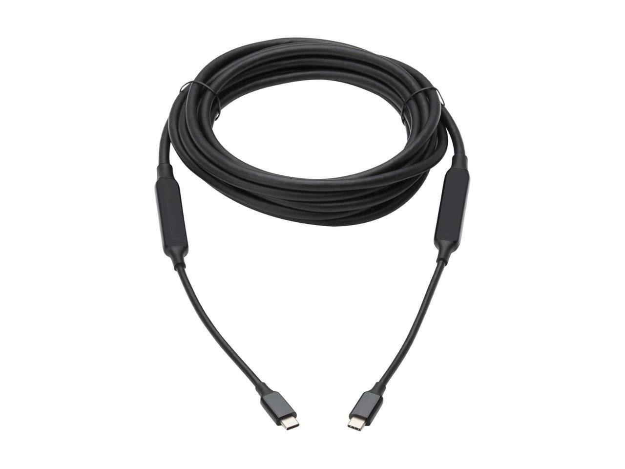 Alt View 1. Eaton - Eaton Tripp Lite USB-C Active Cable with Repeater, 10Gbps, 60W PD, 5m.