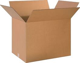 National Brand - 24" x 18" x 18" Standard Shipping Boxes, 32 ECT, 10/Bundle - Kraft