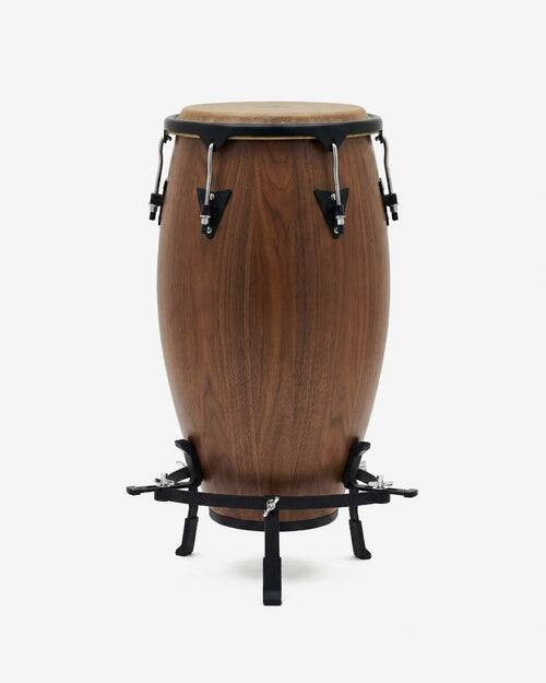 Left. Gibraltar Hardware - Low Height Single Conga Stand for Seated Play, Fits Toca and Most Congas, Stable Tripod Base for Practice, Performance.
