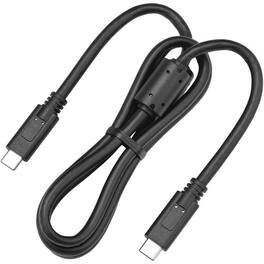 CB-USB13 USB Type-C Cable for Compatible OM SYSTEM Cameras, Data Transfer and Charging Cable - Black