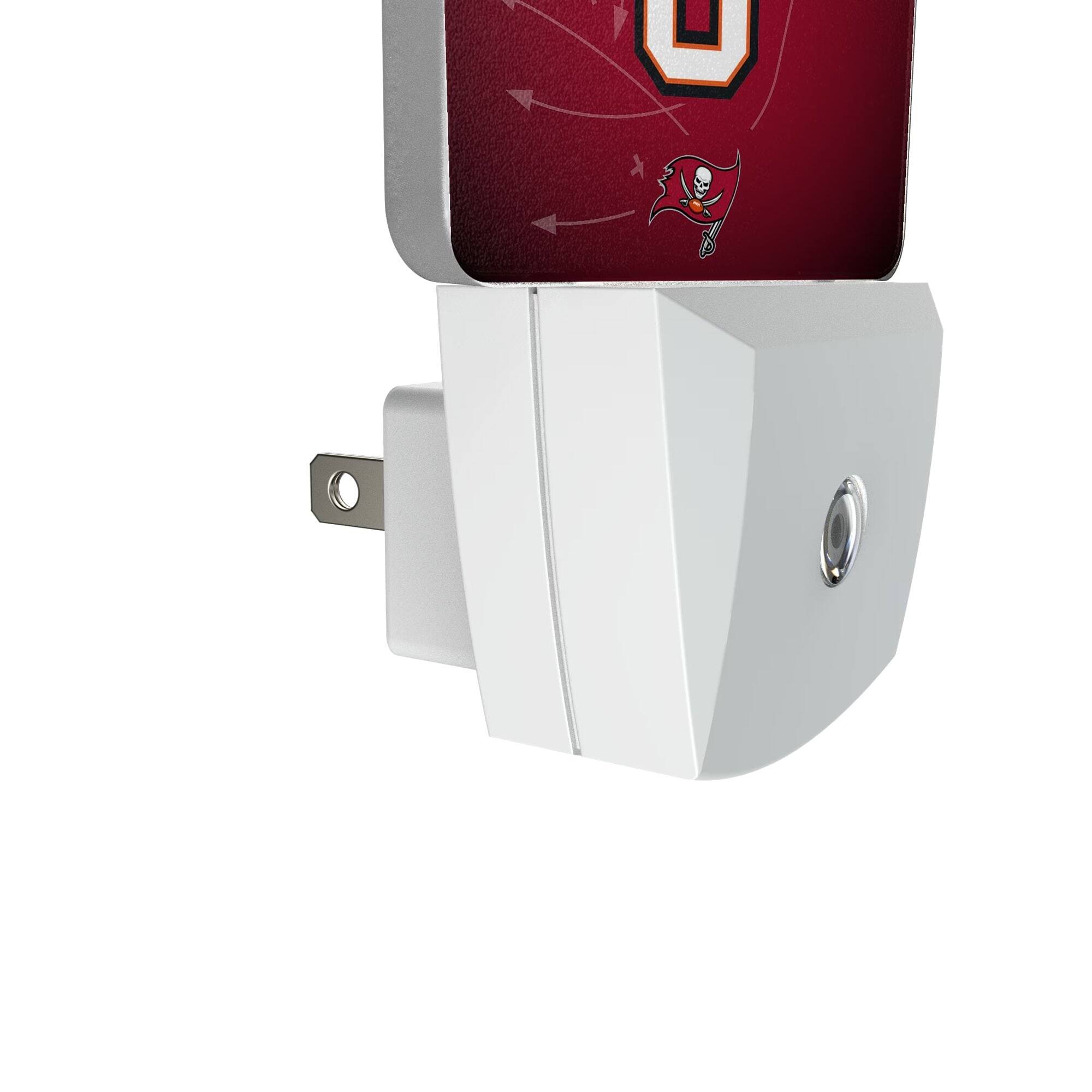 Alt View 2. Keyscaper - YaYa Diaby Tampa Bay Buccaneers Nightlight 2-Pack - Multicolor.