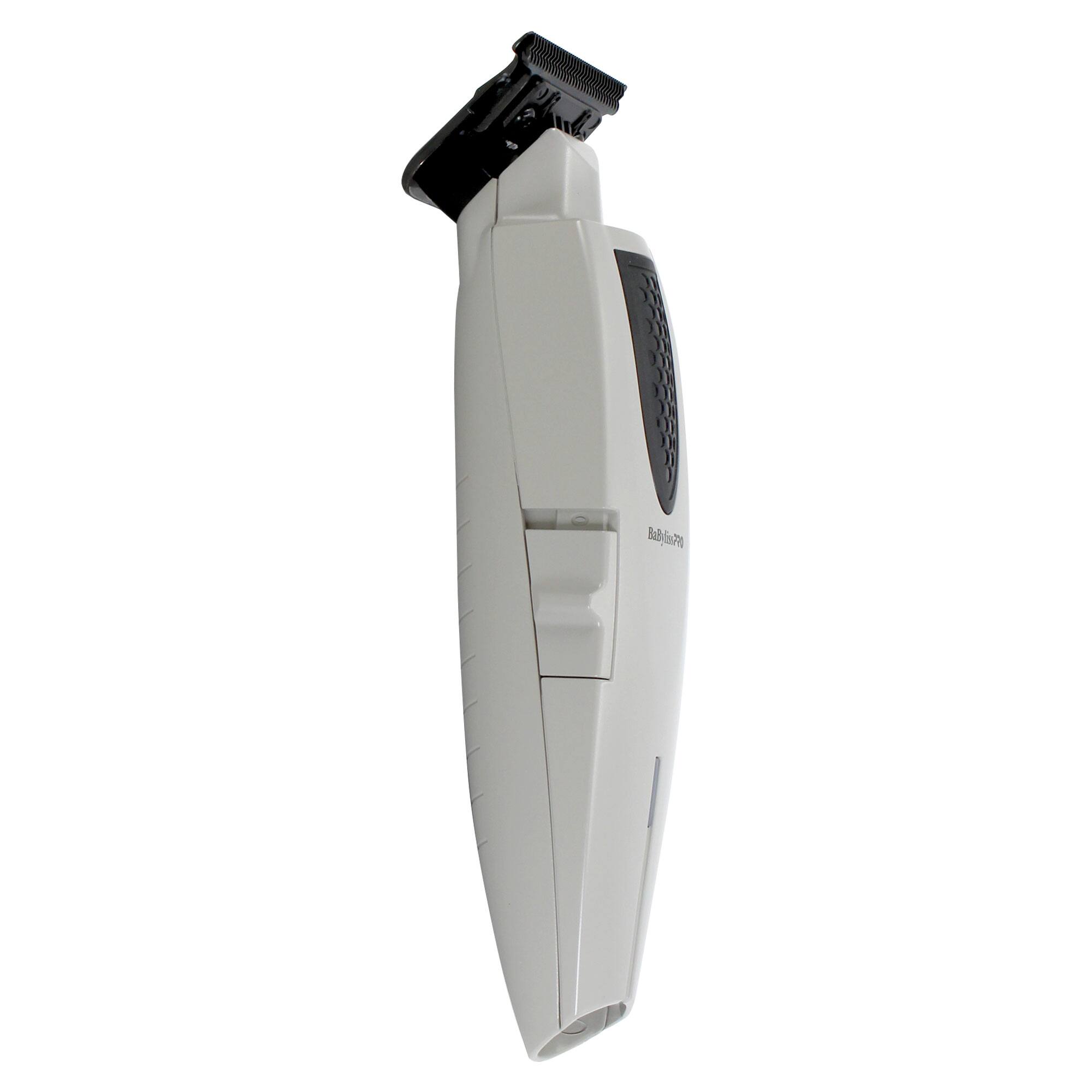 Angle. Babyliss - BaByliss Pro LITHIUMFX+ Limited Edition Cordless Lithium Ergonomic Trimmer (Grey) FX773NGY - White.