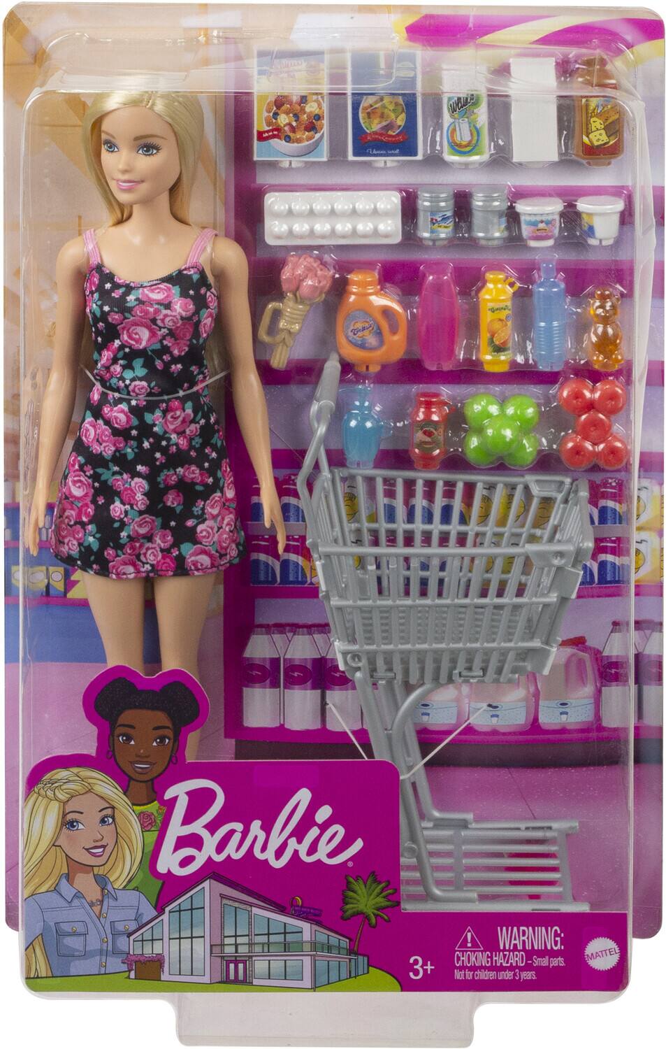 Barbie

WARNING: CHOKING HAZARD - Small parts. Not for children under 3 years.

3+