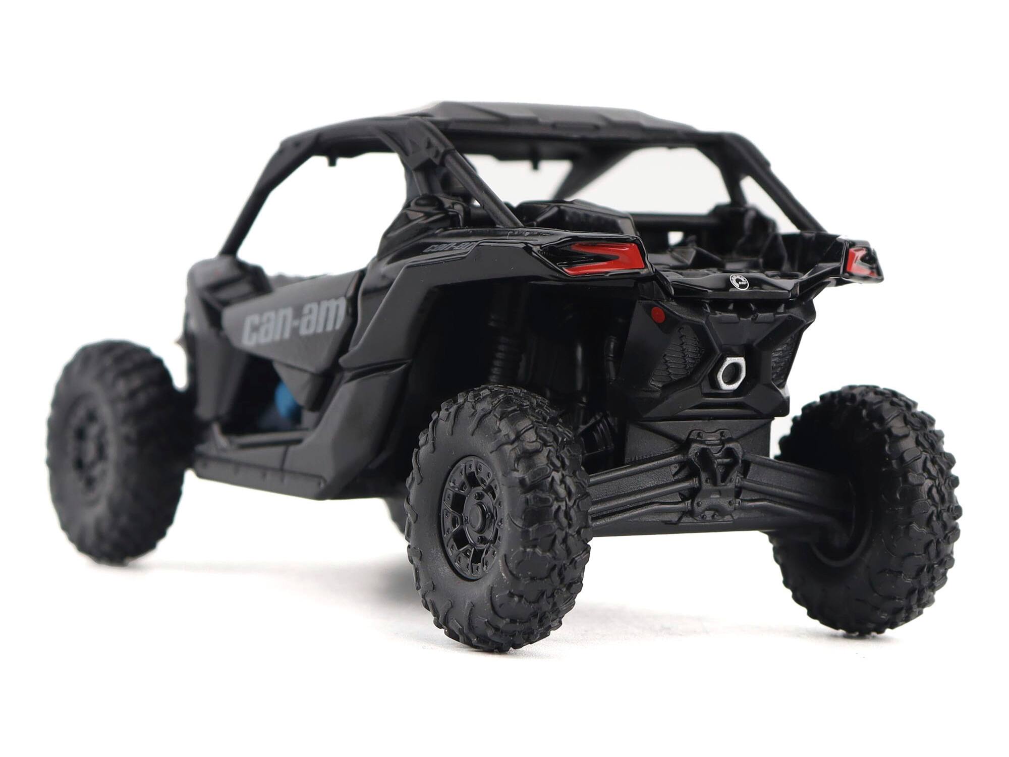 Alt View 2. BRP Models - Can-Am Maverick X3 X RS Turbo RR Triple Black with Driver Figure 1/32 Diecast Model by BRP Models.