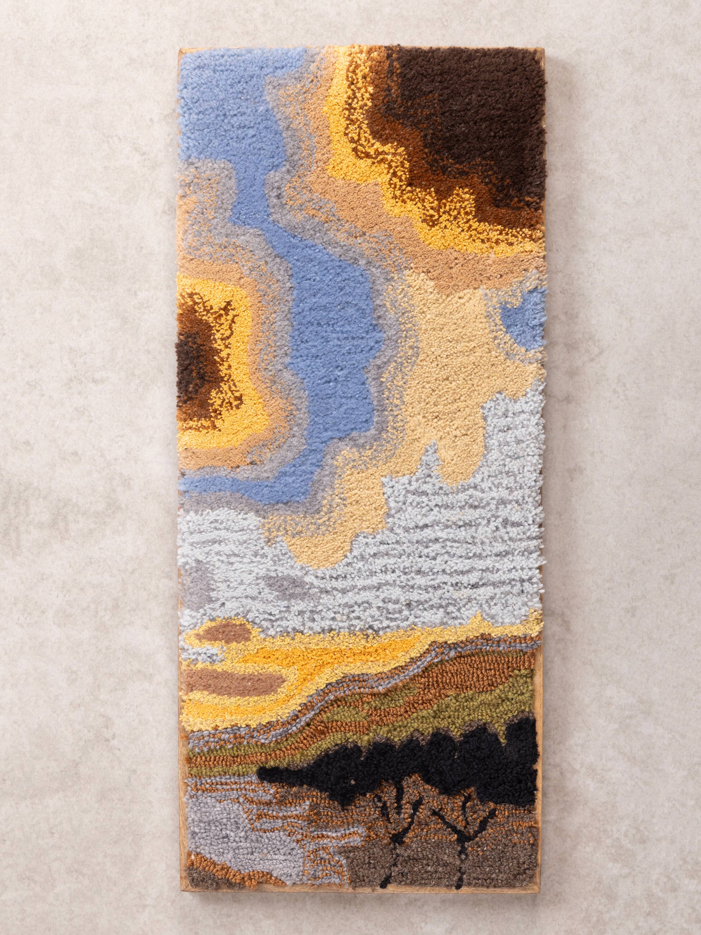 Front. GAURI KOHLI - Farida Tufted Wall Art - Multicolored.