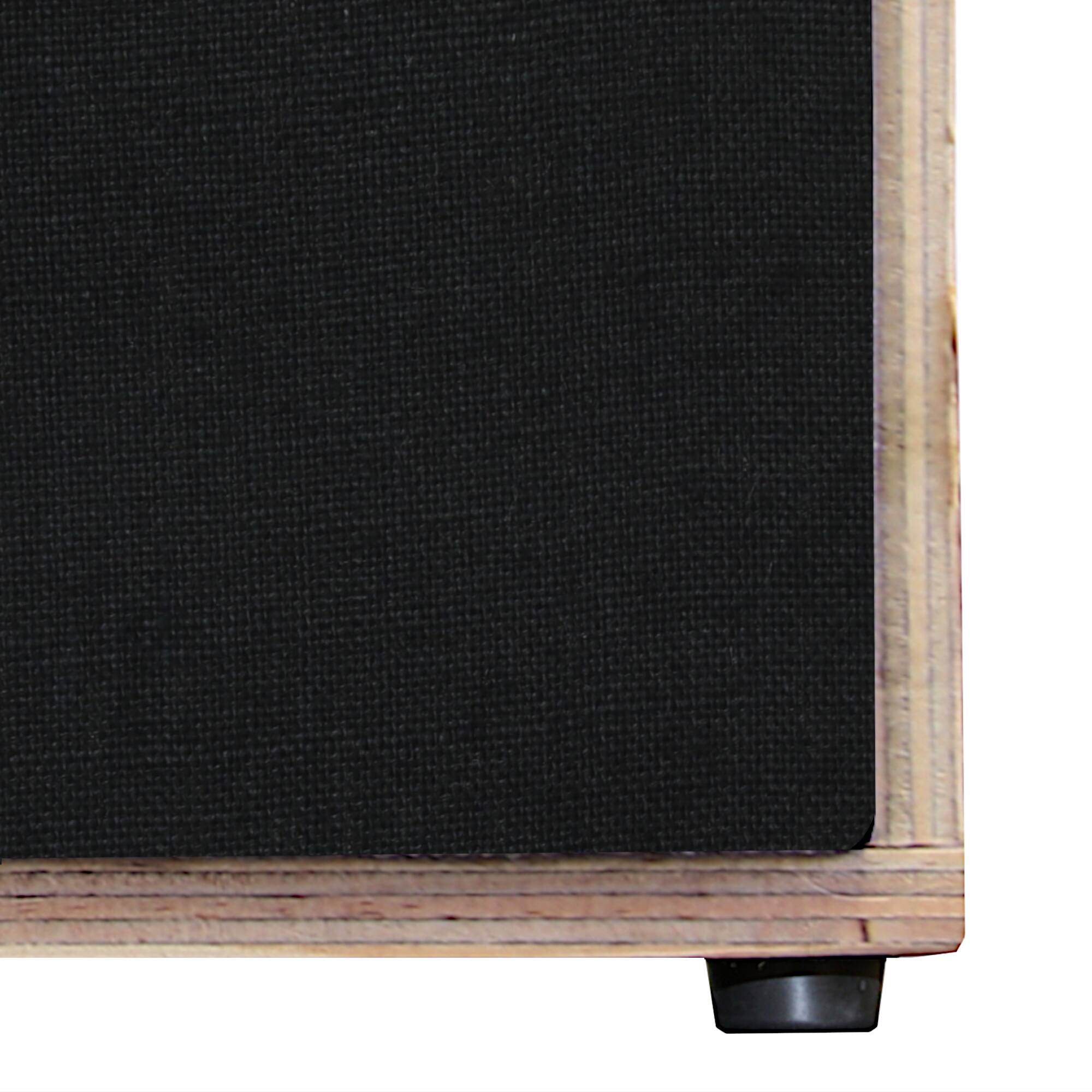 Alt View 1. ATS Acoustics - Studio Stacker Portable and Stackable Gobo and Bass Trap 24" x 36" x 10" - Black/Black Pine Finish.