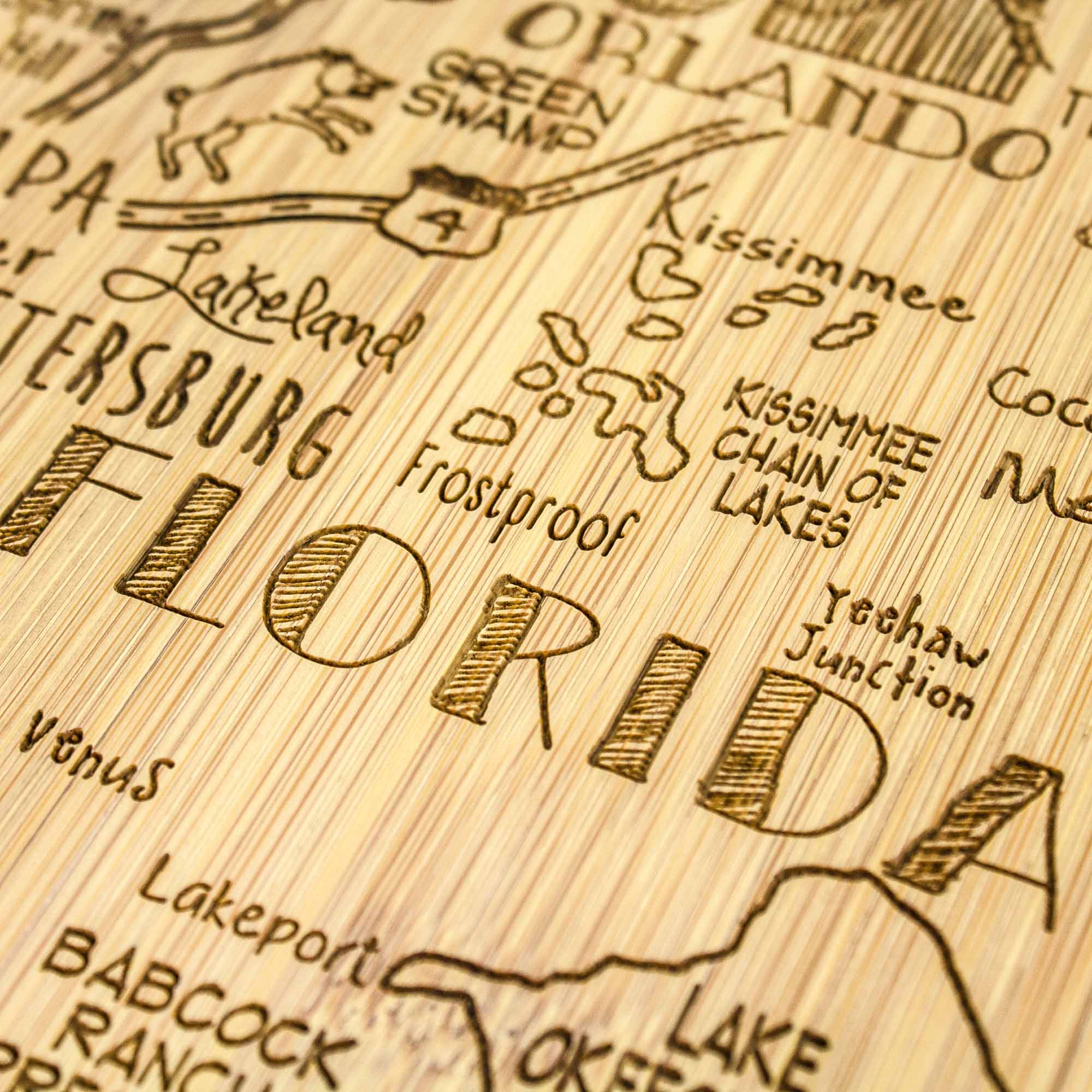 PA SWAMP ORLANDO T 4  
Kissimmee  
Lakeland  
Tersburg  
Frostproof  
Lakes of Florida  
Kissimmee Chain of Lakes  
Yeehaw Junction  
Venus  
Lakeport  
Babcock Ranch  
Okeechobee Lake